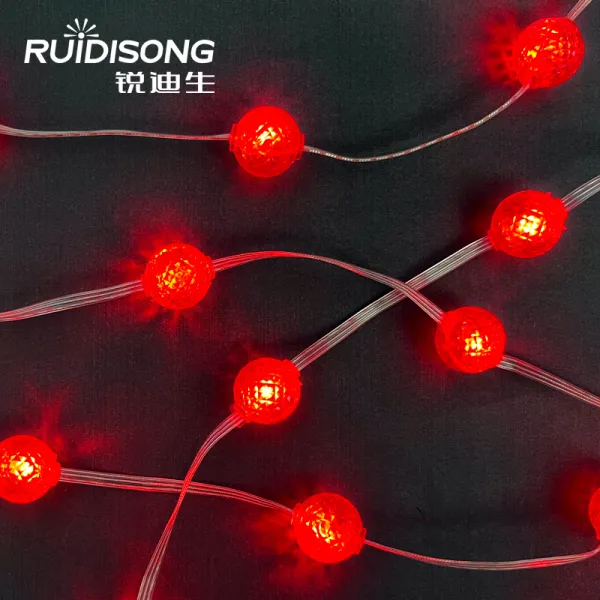 Red Pineapple String Light (5)
