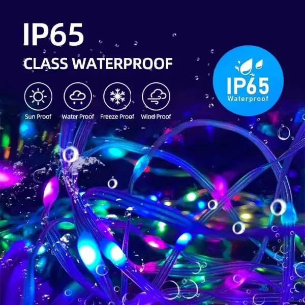 outdoor coloured string lights (7)