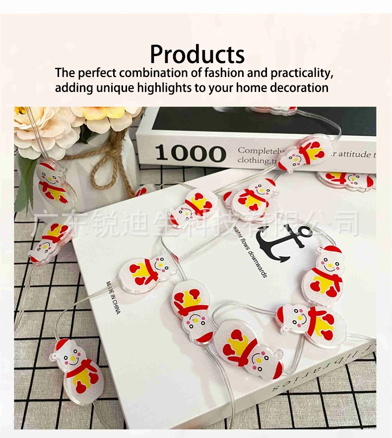 Christmas Snowman led strip lights (3)