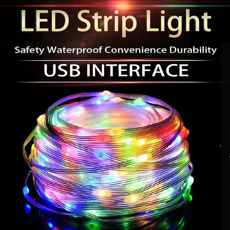 Colorful led strip lights (1)