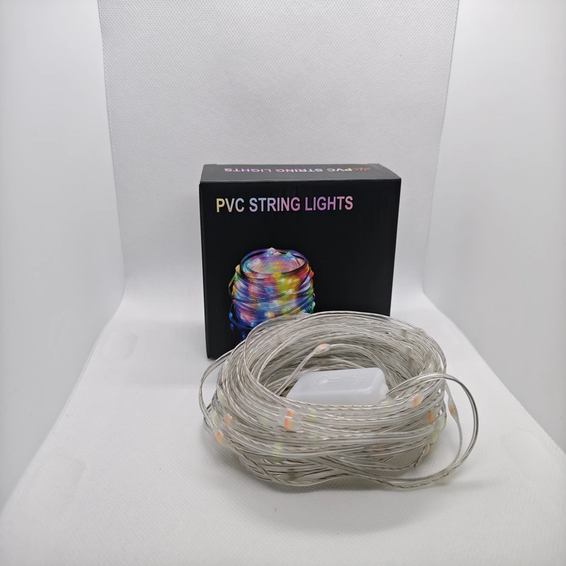 Single Color RGBY Outdoor String Lights (2)