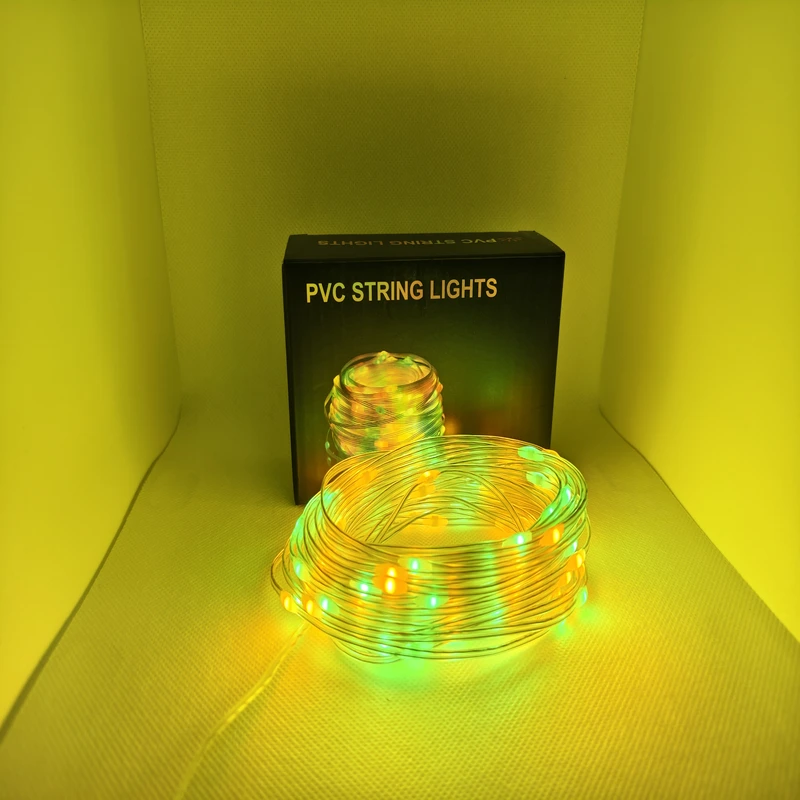 Single Color RGBY Outdoor String Lights (3)