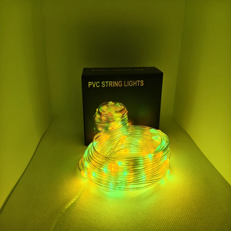 Single Color RGBY Outdoor String Lights (4)