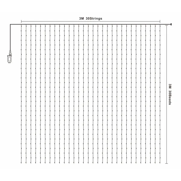 Curtains with LED Lights (2)